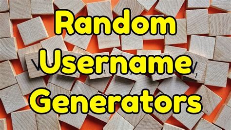 random username generator for youtube.